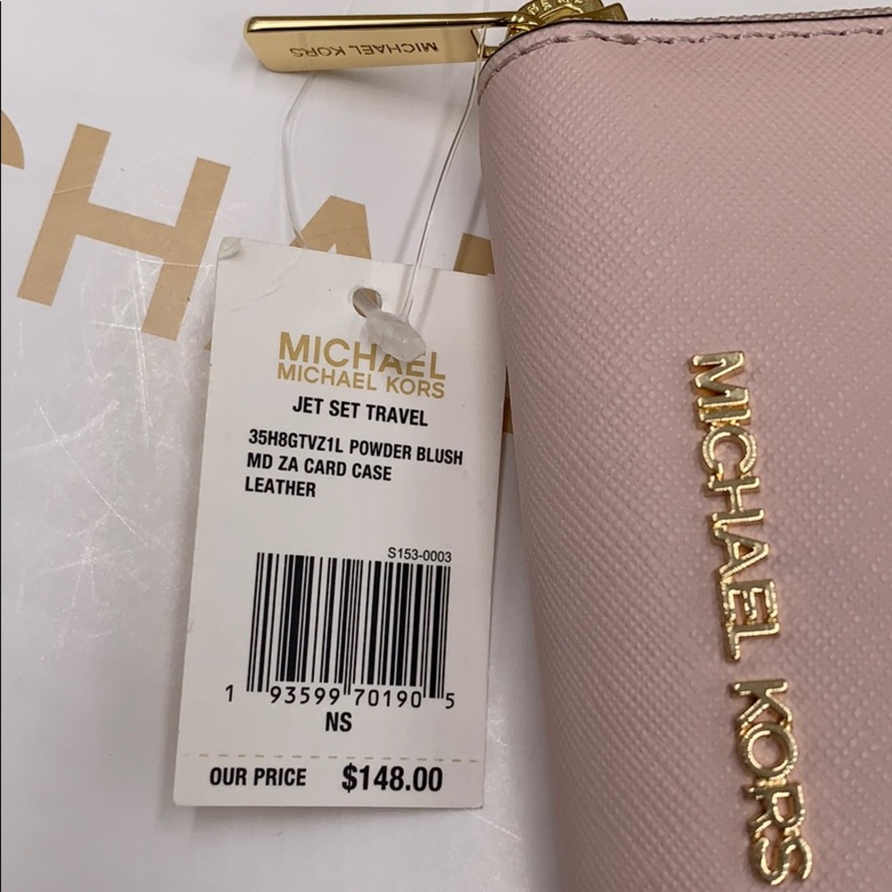 MICHAEL KORS JET SET TRAVEL MD ZA CARD CASE - Picture 16 of 16